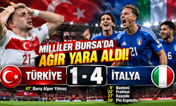 Türkiye-İtalya maçı kaç kaç bitti? Türkiye-İtalya maçında golleri kim attı?