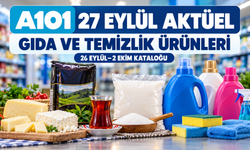 A101 27 Eylül aktüel ürünleri: Peynir, çay, şeker ve deterjan kaç TL?
