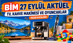 BİM 27 Eylül aktüel kataloğu: Pazar günü hangi ürünler geliyor?