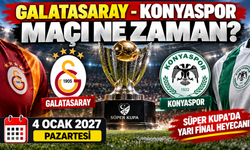 Galatasaray-Konyaspor Süper Kupa maçı ne zaman? Yarı final tarihi belli oldu