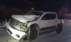 Karşıya Geçmek İsterken Canından Oldu! Kamyonet Çarptı