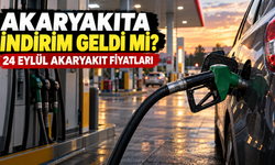 Akaryakıta indirim geldi mi? 24 Eylül benzin, motorin ve LPG fiyatları