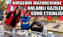 Gaziler ve büyükler aynı çatı altında buluştu