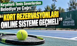 "Kort Rezervasyonları Online Sisteme Geçmeli"