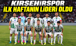 Kırşehirspor ilk haftanın lideri oldu