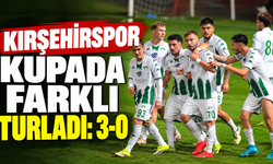 Kırşehirspor Kupada farklı turladı: 3-0