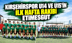 Kırşehirspor U14 ve U15’in ilk hafta rakibi Etimesgut