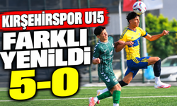 Kırşehirspor U15, farklı yenildi: 5-0