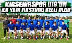 Kırşehirspor U19’un ilk yarı fikstürü belli oldu