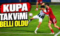 Kupa takvimi belli oldu