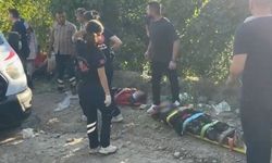 Römork devrildi, 18 kişi hastanelik oldu!