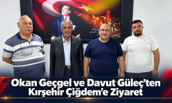 Okan Geçgel ve Davut Güleç’ten Kırşehir Çiğdem’e Ziyaret