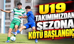 U19 takımımızdan sezona kötü başlangıç: 4-0