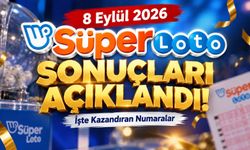 8 Eylül 2026 Süper Loto Sonuçları Açıklandı! 448 Milyon TL Devretti, İşte Kazandıran Numaralar