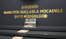 Kırşehir'de şahsın midesinden 1 kilo uyuşturucu çıktı