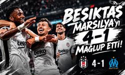 Beşiktaş Marsilya'yı 4-1 mağlup etti! Avrupa Ligi'ne farklı başlangıç