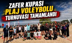 Zafer Kupası’nda plaj voleybolu heyecanı