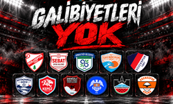 11 takım ligderde galibiyet yüzü göremedi
