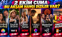 2 Ekim 2026 Cuma TV Yayın Akışı: Bu Akşam Ekranlarda Büyük Rekabet! Hangi Diziler Var?