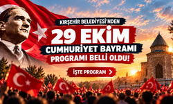 Kırşehir’de 7 Günlük Cumhuriyet Şöleni!