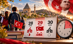 Kırşehir'de 28 Ekim Okullar Yarım Gün mü? 28 Ekim'de Ders Var mı?