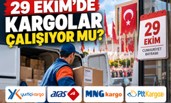 29 Ekim'de Kargolar Çalışıyor mu? Yurtiçi, Aras, MNG ve PTT Kargo Açık mı?