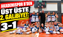 Akademi Spor B’den üst üste 2. galibiyet: 3-1