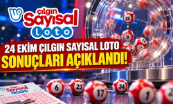 24 Ekim Çılgın Sayısal Loto Sonuçları Açıklandı! Çılgın Sayısal Loto  Kazanan Numaralar ve İkramiye Sorgulama