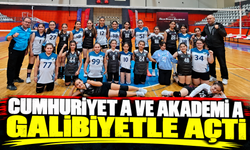 Cumhuriyet A ve Akademi A galibiyetle açtı