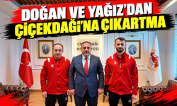 Doğan ve Yağız’dan Çiçekdağı’na çıkartma