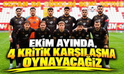 Kırşehirspor’un Ekim ayı maç programı belli oldu