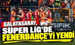 Galatasaray, Süper Lig'de Fenerbahçe'yi yendi