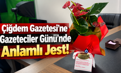 Çiğdem Gazetesi’ne Gazeteciler Günü Sürprizi!