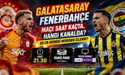 Galatasaray-Fenerbahçe Maçı Saat Kaçta, Hangi Kanalda? GS-FB Derbisi Nereden İzlenir?
