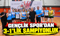 Gençlikspor’dan 3-1’lik şampiyonluk