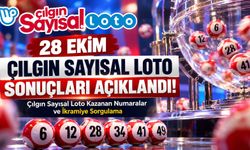 28 Ekim Çılgın Sayısal Loto Sonuçları Açıklandı! Çılgın Sayısal Loto Kazanan Numaralar ve İkramiye Sorgulama
