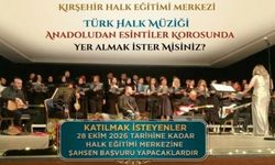 Kırşehir’de Anadolu’dan Esintiler Korosu İçin Başvurular Başladı!