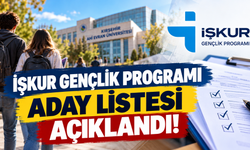 Kırşehir İŞKUR Gençlik Programı Aday Listesi Açıklandı!