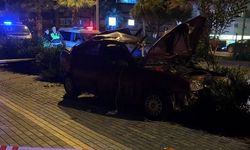 Çarpışma Sonrası Takla Attı! 2 Kişi Yaralandı