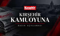 KIRŞEHİR KAMUOYUNA