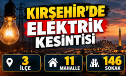 Kırşehir'de Elektrik Kesintisi Alarmı!