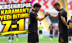 Kırşehirspor, Karaman’ı yedi bitirdi: 7-1