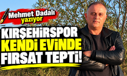 Kırşehirspor kendi evinde fırsat tepti!