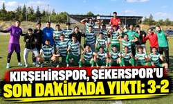 Kırşehirspor, Şekerspor’u son dakikada yıktı: 3-2