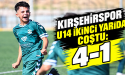 Kırşehirspor U14 ikinci yarıda coştu: 4-1