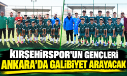 Kırşehirspor’un gençleri Ankara’da galibiyet arayacak