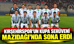 Kırşehirspor’un kupa serüveni Mardin’de sona erdi
