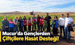 Mucur’da Gençlerden Çiftçilere Hasat Desteği!
