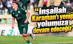 Pınarcı: “İnşallah Karaman’ı yenip yolumuza devam edeceğiz”