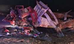 Şarampole Devrilen Kamyonun Sürücüsü Hayatını Kaybetti